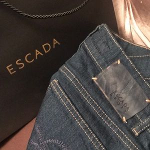 Designer brand new ESCADA jean. European Size 36.